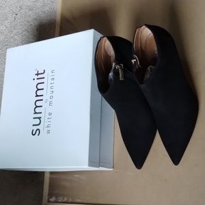 Summit White Mountain Scarlett Black Suede Boots EU Size 40 US size 9